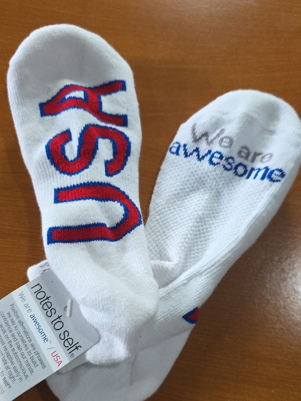 Notes To Self Womens Socks (3 Pack) - Picture 4 of 5